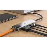 D-Link DUB-M520 dockingstation Ledningsført Thunderbolt 3 Aluminium, Sort, USB hub Sølv, Ledningsført, Thunderbolt 3, 60 W, 10,100,1000 Mbit/s, IEEE 802.3, IEEE 802.3ab, IEEE 802.3az, IEEE 802.3u, IEEE 802.3x, Aluminium, Sort