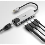D-Link DUB-M520 dockingstation Ledningsført Thunderbolt 3 Aluminium, USB hub Sølv, Ledningsført, Thunderbolt 3, 60 W, 10,100,1000 Mbit/s, IEEE 802.3, IEEE 802.3ab, IEEE 802.3az, IEEE 802.3u, IEEE 802.3x, Aluminium