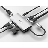 D-Link DUB-M810 dockingstation Ledningsført USB 3.2 Gen 1 (3.1 Gen 1) Type-C Aluminium, Docking station grå, Ledningsført, USB 3.2 Gen 1 (3.1 Gen 1) Type-C, 100 W, IEEE 802.3, IEEE 802.3ab, IEEE 802.3u, IEEE 802.3x, Aluminium, MicroSD (TransFlash), SD, SDHC, SDXC