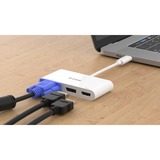 D-Link DUB-V310 dockingstation Ledningsført USB 3.2 Gen 1 (3.1 Gen 1) Type-C Hvid, Adapter Hvid, Ledningsført, USB 3.2 Gen 1 (3.1 Gen 1) Type-C, Hvid, CE, FCC, IC, RCM, DC, 0.04 A