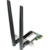 D-Link DWA-582 netværkskort Intern WLAN 867 Mbit/s, Wi-Fi-adapter Intern, Ledningsført, PCI Express, WLAN, Wi-Fi 4 (802.11n), 867 Mbit/s