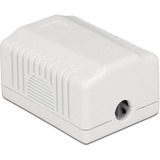 DeLOCK 86196 stikkontakt RJ-45 Hvid, Samledåse Hvid, RJ-45, Hvid, TIA-568A/B, 39 mm, 54 mm, 29,5 mm