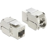 DeLOCK 86205 kilesten modul, Keystone modul Metallic, RJ45, LSA, 16 mm, 37,8 mm, 21,9 mm