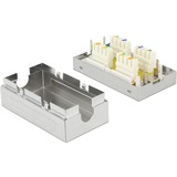 DeLOCK 86419 netværk fordelerskab Cat6 Metallic, Stik Cat6, S/UTP (STP), Metallic, Metal, 34,9 mm, 62,8 mm