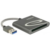 DeLOCK 91525 kortlæser USB 3.2 Gen 1 (3.1 Gen 1) Grå antracit, XQD, Grå, 480 Mbit/s, Aluminium, • Mac OS 10.9 or above • Windows 7 32-bit • Windows 7 64-bit • Windows 8.1 32-bit •..., USB 3.2 Gen 1 (3.1 Gen 1)