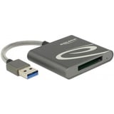 DeLOCK 91583 kortlæser USB 3.2 Gen 1 (3.1 Gen 1) Grå antracit, XQD, Grå, 480 Mbit/s, Aluminium, • Mac OS 10.9 or above • Windows 7 32-bit • Windows 7 64-bit • Windows 8.1 32-bit •..., USB 3.2 Gen 1 (3.1 Gen 1)