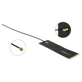 DeLOCK LoRa antenne MHF 1,68 dBi Sort, 1,68 dBi, 0.863 - 0.928 GHz, 50 ohm (Ω), MHF, Lineær polarisering, 0,15 m