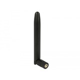 DeLOCK LoRa antenne Omniretningsbestemt antenne SMA 0,5 dBi Sort, 0,5 dBi, 0.863 - 0.928 GHz, 50 ohm (Ω), Omniretningsbestemt antenne, SMA, Lodret polarisation