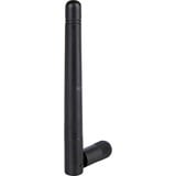 DeLOCK WLAN antenna SMA w/ flexible joint antenne 2 dBi Sort, 2 dBi