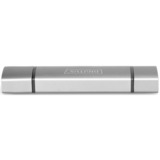 Digitus DA-70886 kortlæser USB 3.2 Gen 1 (3.1 Gen 1) Type-A/Type-C Aluminium grå, MicroSD (TransFlash), SD, Aluminium, 5000 Mbit/s, Aluminium, CE, USB 3.2 Gen 1 (3.1 Gen 1) Type-A/Type-C