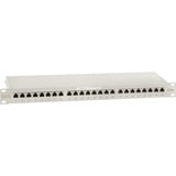 Digitus DN-91524S patch panel Lys grå, RJ-45, Cat5e, Grå, EN-50173, ISO/IEC 11801, EIA7TIA 568 A & B, 560 mm, 80 mm
