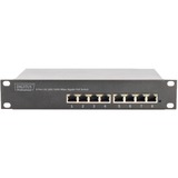 Digitus DN-95317 netværksswitch Ikke administreret Gigabit Ethernet (10/100/1000) Strøm over Ethernet (PoE) Grå Ikke administreret, Gigabit Ethernet (10/100/1000), Fuld duplex, Strøm over Ethernet (PoE), Stativ-montering
