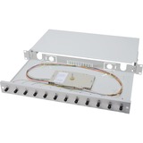 Digitus DN-96310/3 fiber adapter ST 1 stk Grå, Splejse boks ST, Grå, Stål, Zirconia keramik, OM3, 1 stk