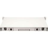 Digitus DN-96310/3 fiber adapter ST 1 stk Grå, Splejse boks ST, Grå, Stål, Zirconia keramik, OM3, 1 stk