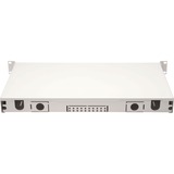 Digitus DN-96310/3 fiber adapter ST 1 stk Grå, Splejse boks ST, Grå, Stål, Zirconia keramik, OM3, 1 stk