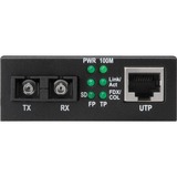 Digitus Fast Ethernet, RJ-45/SC netværksomformer til medie 100 Mbit/s 1310 nm Multitilstand Sort, Konverter Sort, RJ-45/SC, 100 Mbit/s, 100Base-TX, 100Base-FX, IEEE 802.3, IEEE 802.3u, Hurtigt ethernet, 10,100 Mbit/s