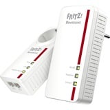 FRITZ! FRITZ!Powerline 1260E WLAN Set, PowerLAN Powerline 1260E WLAN Set, 1200 Mbit/s, IEEE 802.11a, IEEE 802.11b, IEEE 802.11g, IEEE 802.11h, IEEE 802.11i, Type F, Gigabit Ethernet, 10,100,1000 Mbit/s, 10BASE-T, 100BASE-T, 1000BASE-T