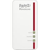 FRITZ! FRITZ!Powerline 1260, PowerLAN Powerline 1260, 1200 Mbit/s, IEEE 802.11a, IEEE 802.11b, IEEE 802.11g, IEEE 802.11h, IEEE 802.11i, Type F, Gigabit Ethernet, 10,100,1000 Mbit/s, 10BASE-T, 100BASE-T, 1000BASE-T