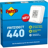 FRITZ! FRITZ! DECT 440, Knappen FRITZ!DECT FRITZ! DECT 440, Hvid, 10 - 40 °C, 69 mm, 18 mm, 69 mm, 75 g