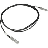Hewlett Packard Enterprise 10G SFP+ to SFP+ 3m Direct Attach Copper InfiniBand-kabel SFP+ Sort Sort, 3 m, SFP+, SFP+, Hanstik/Hanstik, Sort, 10 Gbit/sek.