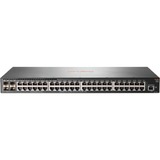 Hewlett Packard Enterprise 2930F 48G 4SFP+ Administreret L3 Gigabit Ethernet (10/100/1000) 1U Grå, Switch Sølv, a Hewlett Packard Enterprise company 2930F 48G 4SFP+, Administreret, L3, Gigabit Ethernet (10/100/1000), Fuld duplex, Stativ-montering, 1U