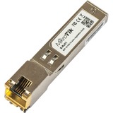 MikroTik S-RJ01 netværk switch-modul Gigabit Ethernet, Transceiver Gigabit Ethernet, 10,100,1000 Mbit/s, 0,1 km, 1,25 Gbit/sek., 0 - 85 °C, RoHS