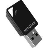 Netgear A6100 WLAN 433 Mbit/s, Wi-Fi-adapter Sort, Trådløs, USB, WLAN, Wi-Fi 5 (802.11ac), 433 Mbit/s, Sort