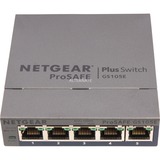 Netgear GS105E-200PES netværksswitch Administreret L2/L3 Gigabit Ethernet (10/100/1000) Grå grå, Administreret, L2/L3, Gigabit Ethernet (10/100/1000), Fuld duplex