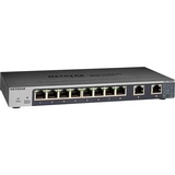 Netgear GS110EMX Administreret L2 10G Ethernet (100/1000/10000) Sort, Switch Administreret, L2, 10G Ethernet (100/1000/10000), Stativ-montering