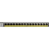 Netgear GS116LP Ikke administreret Gigabit Ethernet (10/100/1000) Strøm over Ethernet (PoE) Sort, Switch Ikke administreret, Gigabit Ethernet (10/100/1000), Strøm over Ethernet (PoE), Stativ-montering