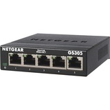 GS305 Ikke administreret L2 Gigabit Ethernet (10/100/1000) Sort, Switch