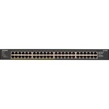 Netgear GS348PP Ikke administreret Gigabit Ethernet (10/100/1000) Strøm over Ethernet (PoE) Sort, Switch Ikke administreret, Gigabit Ethernet (10/100/1000), Fuld duplex, Strøm over Ethernet (PoE), Stativ-montering