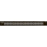 Netgear GS348 Ikke administreret Gigabit Ethernet (10/100/1000) 1U Sort, Switch Ikke administreret, Gigabit Ethernet (10/100/1000), Stativ-montering, 1U