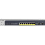 Netgear GS510TPP Administreret L2/L3/L4 Gigabit Ethernet (10/100/1000) Strøm over Ethernet (PoE) Sort, Switch Administreret, L2/L3/L4, Gigabit Ethernet (10/100/1000), Fuld duplex, Strøm over Ethernet (PoE), Stativ-montering