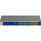 Netgear GS524UP Ikke administreret Gigabit Ethernet (10/100/1000) Strøm over Ethernet (PoE) Grå, Switch Ikke administreret, Gigabit Ethernet (10/100/1000), Fuld duplex, Strøm over Ethernet (PoE), Stativ-montering