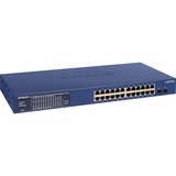 Netgear GS724TPP Administreret L2/L3/L4 Gigabit Ethernet (10/100/1000) Strøm over Ethernet (PoE) Blå, Switch Blå, Administreret, L2/L3/L4, Gigabit Ethernet (10/100/1000), Fuld duplex, Strøm over Ethernet (PoE), Stativ-montering