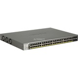 Netgear GS752TPP Netværksswitche Netgear GS752TPP, Administreret, L2/L3/L4, Gigabit Ethernet (10/100/1000), Strøm over Ethernet (PoE), Stativ-montering, 1U