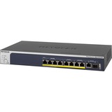 Netgear MS510TXPP Administreret L2/L3/L4 10G Ethernet (100/1000/10000) Strøm over Ethernet (PoE) Grå, Switch Administreret, L2/L3/L4, 10G Ethernet (100/1000/10000), Fuld duplex, Strøm over Ethernet (PoE), Stativ-montering