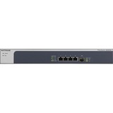 Netgear XS505M Ikke administreret 10G Ethernet (100/1000/10000) Grå, Sølv, Switch Ikke administreret, 10G Ethernet (100/1000/10000), Fuld duplex, Stativ-montering
