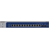 Netgear XS512EM Administreret L2 10G Ethernet (100/1000/10000) 1U Blå, Grå, Switch Administreret, L2, 10G Ethernet (100/1000/10000), Stativ-montering, 1U