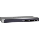 Netgear XS708T-100NES Netværksswitche Netgear XS708T-100NES, Administreret, L2+/L3, 10G Ethernet (100/1000/10000), Fuld duplex, Stativ-montering