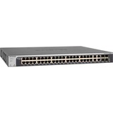 Netgear XS748T-100NES netværksswitch Administreret L2+/L3 10G Ethernet (100/1000/10000) Sort Administreret, L2+/L3, 10G Ethernet (100/1000/10000), Fuld duplex, Stativ-montering