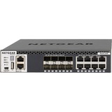 Netgear XSM4316S Administreret L3 10G Ethernet (100/1000/10000) 1U Sort, Switch Administreret, L3, 10G Ethernet (100/1000/10000), Stativ-montering, 1U