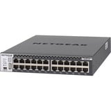Netgear XSM4324CS Administreret L3 10G Ethernet (100/1000/10000) 1U Sort, Switch Administreret, L3, 10G Ethernet (100/1000/10000), Stativ-montering, 1U