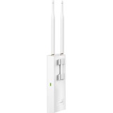 TP-Link EAP110-Outdoor 300 Mbit/s Hvid Strøm over Ethernet (PoE), Adgangspunktet Hvid, 300 Mbit/s, 300 Mbit/s, 10,100 Mbit/s, 2.4 GHz, IEEE 802.11b, IEEE 802.11g, IEEE 802.11n, Tagged VLAN