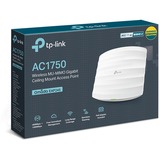 TP-Link EAP245 1300 Mbit/s Hvid Strøm over Ethernet (PoE), Adgangspunktet Hvid, 1300 Mbit/s, 450 Mbit/s, 1300 Mbit/s, 10,100,1000 Mbit/s, IEEE 802.11a, IEEE 802.11ac, IEEE 802.11b, IEEE 802.11g, IEEE 802.11n, IEEE 802.1x, IEEE 802.3af, Multi User MIMO