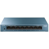 TP-Link LS108G Ikke administreret Gigabit Ethernet (10/100/1000) Blå, Switch Blå, Ikke administreret, Gigabit Ethernet (10/100/1000)