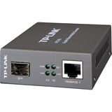 TP-Link MC220L netværksomformer til medie 1000 Mbit/s Multitilstand, Enkeltilstand Sort, Konverter grå, 1000 Mbit/s, IEEE 802.1ab, IEEE 802.3i, IEEE 802.3u, IEEE 802.3z, Gigabit Ethernet, 1000 Mbit/s, UTP 5e, 5, SFP