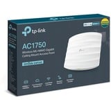TP-Link Omada EAP245 1750 Mbit/s Hvid Strøm over Ethernet (PoE), Adgangspunktet Hvid, 2.4 GHz, 5 GHz, 1750 Mbit/s, 64-bit WEP, 128-bit WEP, 152-bit WEP, WPA, WPA-PSK, WPA2, WPA2-PSK, 10,100,1000 Mbit/s
