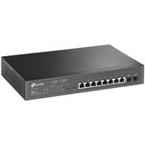 TP-Link Omada TL-SG2210MP Administreret L2/L2+ Gigabit Ethernet (10/100/1000) Strøm over Ethernet (PoE) 1U Sort, Switch Administreret, L2/L2+, Gigabit Ethernet (10/100/1000), Strøm over Ethernet (PoE), Stativ-montering, 1U